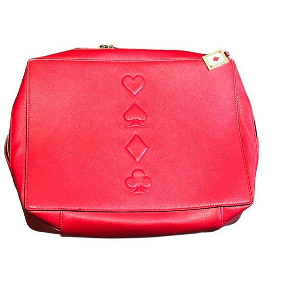 Women’s ESTEE LAUDER Make Up or Everyday Bag Red New Cosmetic - Picture 6 of 6